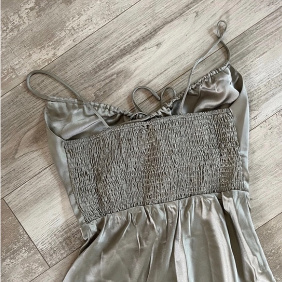 Silk Midi Dress - Picture 4 of 4